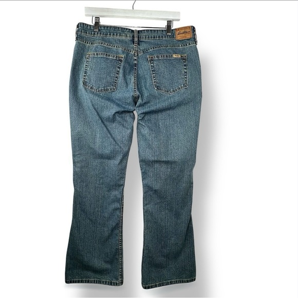 Levi Strauss Signature Low rise Bootcut Jeans Women Misses 14 Short (36x29) Blue - Picture 4 of 10